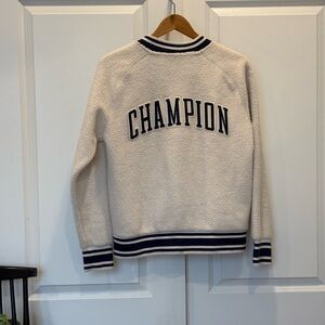 Urban Outfitters Teddy Champion Bomber Jacket